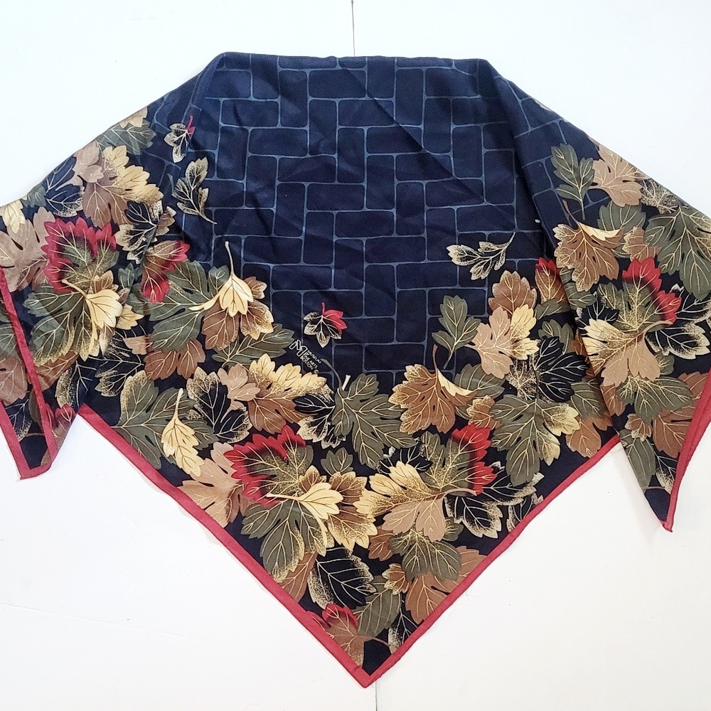 Floral Patterned Scarf